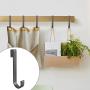 20 pcs J Grid Wall Picture Hooks, Hanging Sink Grid Hooks, Aluminum Pot Racks for Retail, Displaying Photos, Art Exhibit, Painting, Convenience Store (Black) 20 pcs J Grid Wall Picture Hooks, Hanging Sink Grid Hooks, Aluminum Pot Racks for Retail, Displaying Photos, Art Exhibit, Painting, Convenience Store (Black)