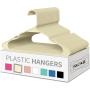 HOUSE DAY Plastic Hangers Plastic Clothes Hangers for Skirt Suit Coat, Standard Tubular Plastic Hanger for Clothes (20 Pack)