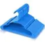 HOUSE DAY Plastic Hangers Plastic Clothes Hangers for Skirt Suit Coat, Standard Tubular Plastic Hanger for Clothes (20 Pack)