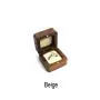 Black Walnut Wooden Engagement Ring Bearer Box, Solid Wood Square Double Rings Boxes for Wedding Ceremony Rings Storage Black Walnut Wooden Engagement Ring Bearer Box, Solid Wood Square Double Rings Boxes for Wedding Ceremony Rings Storage