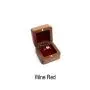 Black Walnut Wooden Engagement Ring Bearer Box, Solid Wood Square Double Rings Boxes for Wedding Ceremony Rings Storage Black Walnut Wooden Engagement Ring Bearer Box, Solid Wood Square Double Rings Boxes for Wedding Ceremony Rings Storage