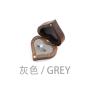 [Embossed Ring Box] Solid Wood Couple Wedding Engagement Ring Docking Boxes Gift Ring Jewelry Boxes Storage Box