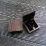 Black walnut packaging flannel jewelry boxes jewelry boxes fashion bracelet necklace small pendant boxes pendant boxes wholesale