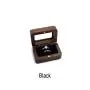 North American black walnut boxes solid wood high-end pair ring wedding ring jewelry storage boxes packaging boxes jewelry set box