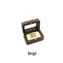 North American black walnut boxes solid wood high-end pair ring wedding ring jewelry storage boxes packaging boxes jewelry set box