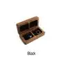 High-grade American black walnut solid wood jewelry boxes Chinese style wooden couple ring boxes square ring boxes medal box High-grade American black walnut solid wood jewelry boxes Chinese style wooden couple ring boxes square ring boxes medal box