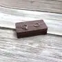 High-grade American black walnut solid wood jewelry boxes Chinese style wooden couple ring boxes square ring boxes medal box High-grade American black walnut solid wood jewelry boxes Chinese style wooden couple ring boxes square ring boxes medal box