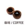 Jewelry Boxes Creative Solid Wooden Ring Boxes Jewelry Storage Boxes Round Fashion Wooden Black Walnut Ring Box