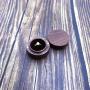 Jewelry Boxes Creative Solid Wooden Ring Boxes Jewelry Storage Boxes Round Fashion Wooden Black Walnut Ring Box