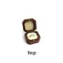 High-grade American black walnut solid wood jewelry boxes Chinese style portable wooden ring boxes square ring boxes can be LOGO