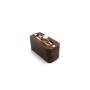 Solid wood mini ring boxes retro wooden pick jewelry ring light luxury exquisite hand jewelry portable storage box