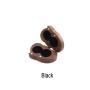 Double love black walnut solid wood jewelry storage boxes personality creative Chinese style wooden ring boxes heart-shaped ring box