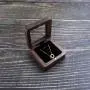 Factory wholesale walnut window jewelry boxes jewelry boxes pendant necklace small jewelry gift packaging storage boxes women Factory wholesale walnut window jewelry boxes jewelry boxes pendant necklace small jewelry gift packaging storage boxes women
