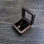 Factory wholesale walnut window jewelry boxes jewelry boxes pendant necklace small jewelry gift packaging storage boxes women Factory wholesale walnut window jewelry boxes jewelry boxes pendant necklace small jewelry gift packaging storage boxes women