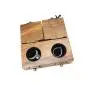Double open walnut boxes wooden pair ring gift boxes jewelry diamond ring boxes ring boxes horn lock MRMRS Double open walnut boxes wooden pair ring gift boxes jewelry diamond ring boxes ring boxes horn lock MRMRS
