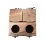 Double open walnut boxes wooden pair ring gift boxes jewelry diamond ring boxes ring boxes horn lock MRMRS Double open walnut boxes wooden pair ring gift boxes jewelry diamond ring boxes ring boxes horn lock MRMRS