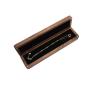 Pure solid wood black walnut necklace jewelry boxes packaging boxes simple fresh earrings bracelet necklace jewelry packaging gift box