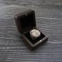 Individual League Champion Ring Jewelry Storage Boxes Black Walnut Large Size Ring Boxes Necklace Packaging Box