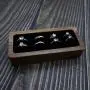 Black walnut jewelry tray storage boxes ring necklace pendant earrings large capacity jewelry display tray Black walnut jewelry tray storage boxes ring necklace pendant earrings large capacity jewelry display tray