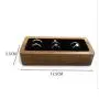 Black walnut jewelry tray storage boxes ring necklace pendant earrings large capacity jewelry display tray Black walnut jewelry tray storage boxes ring necklace pendant earrings large capacity jewelry display tray
