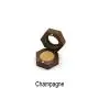 Black Walnut Wooden Engagement Ring Bearer Box, Solid Wood Square Double Rings Boxes for Wedding Ceremony Rings Storage Black Walnut Wooden Engagement Ring Bearer Box, Solid Wood Square Double Rings Boxes for Wedding Ceremony Rings Storage