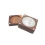 Solid wood black walnut commemorative coin badge medal gift boxes mini portable coin storage boxes magnetic suction single pack