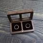 New walnut jewelry boxes jewelry storage boxes ring boxes pair ring boxes necklace storage window jewelry box