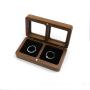 New walnut jewelry boxes jewelry storage boxes ring boxes pair ring boxes necklace storage window jewelry box