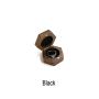 Necklace earrings ring light luxury exquisite hand accessories portable storage boxes solid wood mini jewelry boxes commemorative coin box