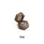 Necklace earrings ring light luxury exquisite hand accessories portable storage boxes solid wood mini jewelry boxes commemorative coin box