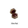 Necklace earrings ring light luxury exquisite hand accessories portable storage boxes solid wood mini jewelry boxes commemorative coin box