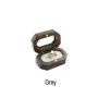 Chinese retro solid wood black walnut pair ring ring boxes creative wedding proposal ceremony high-end acrylic jewelry box