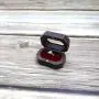 Chinese retro solid wood black walnut pair ring ring boxes creative wedding proposal ceremony high-end acrylic jewelry box