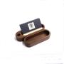 Solid wood creative business card boxes desktop personality wooden business card shelf table card stand for men and women business large capacity Solid wood creative business card boxes desktop personality wooden business card shelf table card stand for men and women business large capacity