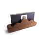 Front desk business office black walnut log creative cloud business card holder solid wood business card holder business card card storage box Front desk business office black walnut log creative cloud business card holder solid wood business card holder business card card storage box