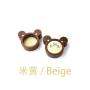 Solid wood mini jewelry boxes retro wooden necklace earrings ring light luxury exquisite hand jewelry portable storage box