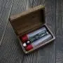 Black walnut solid wood retro rectangular small wooden boxes storage jewelry postcard collection exquisite wooden packaging gift box Black walnut solid wood retro rectangular small wooden boxes storage jewelry postcard collection exquisite wooden packaging gift box