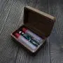Black walnut solid wood retro rectangular small wooden boxes storage jewelry postcard collection exquisite wooden packaging gift box Black walnut solid wood retro rectangular small wooden boxes storage jewelry postcard collection exquisite wooden packaging gift box