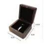 Black walnut pendant gift jewelry packaging boxes solid wood wooden marriage proposal necklace storage gift boxes jewelry boxes wooden box