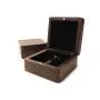 Black walnut pendant gift jewelry packaging boxes solid wood wooden marriage proposal necklace storage gift boxes jewelry boxes wooden box