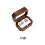 Wedding proposal pair ring boxes black walnut solid wood diamond ring ring boxes jewelry packaging wooden boxes ear stud earring box