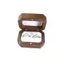 Wedding proposal pair ring boxes black walnut solid wood diamond ring ring boxes jewelry packaging wooden boxes ear stud earring box Wedding proposal pair ring boxes black walnut solid wood diamond ring ring boxes jewelry packaging wooden boxes ear stud earring box