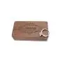 MR+MRS Laser Laser Square Ring Small Jewelry Storage Gift Boxes Necklace Stud Earrings Jewelry Solid Wood Packaging