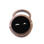 Large round diamond ring pair ring jewelry packaging boxes jewelry packaging jewelry earrings wooden gift boxes storage ring box