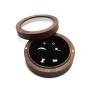Large round diamond ring pair ring jewelry packaging boxes jewelry packaging jewelry earrings wooden gift boxes storage ring box
