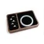 Retro wooden storage boxes no cover jewelry storage small tray desktop multi-layer jewelry storage finishing storage box