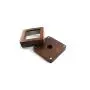 Chinese retro black walnut button corsage storage boxes creative high-end wooden ring earrings earrings jewelry box Chinese retro black walnut button corsage storage boxes creative high-end wooden ring earrings earrings jewelry box