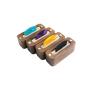 Factory direct sale solid wood guitar pick boxes black walnut guitar pick boxes wooden storage pick boxes set