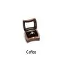 New solid wood compact portable jewelry boxes creative multi-function magnet acrylic ring storage boxes display box