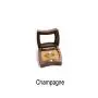 New solid wood compact portable jewelry boxes creative multi-function magnet acrylic ring storage boxes display box